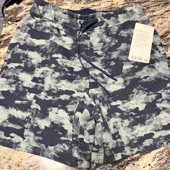 Loungeful High-Rise Short 7" Heritage Camo Wash WP Blue Multi - Picture 1 of 3